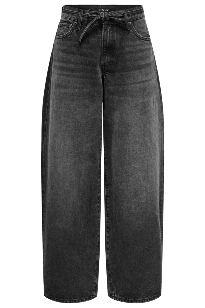 ONLGIANNA MW STRAIGHT DNM DOT980 NO 15347094 Washed Black